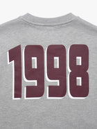 Men's 1998 Sweatshirt in Mid Grey Melange - BROOKLYN INDUSTRIES