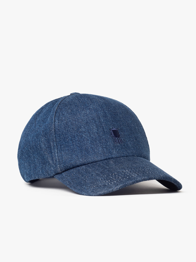 Water Tower Cap in Rinse Denim - BROOKLYN INDUSTRIES