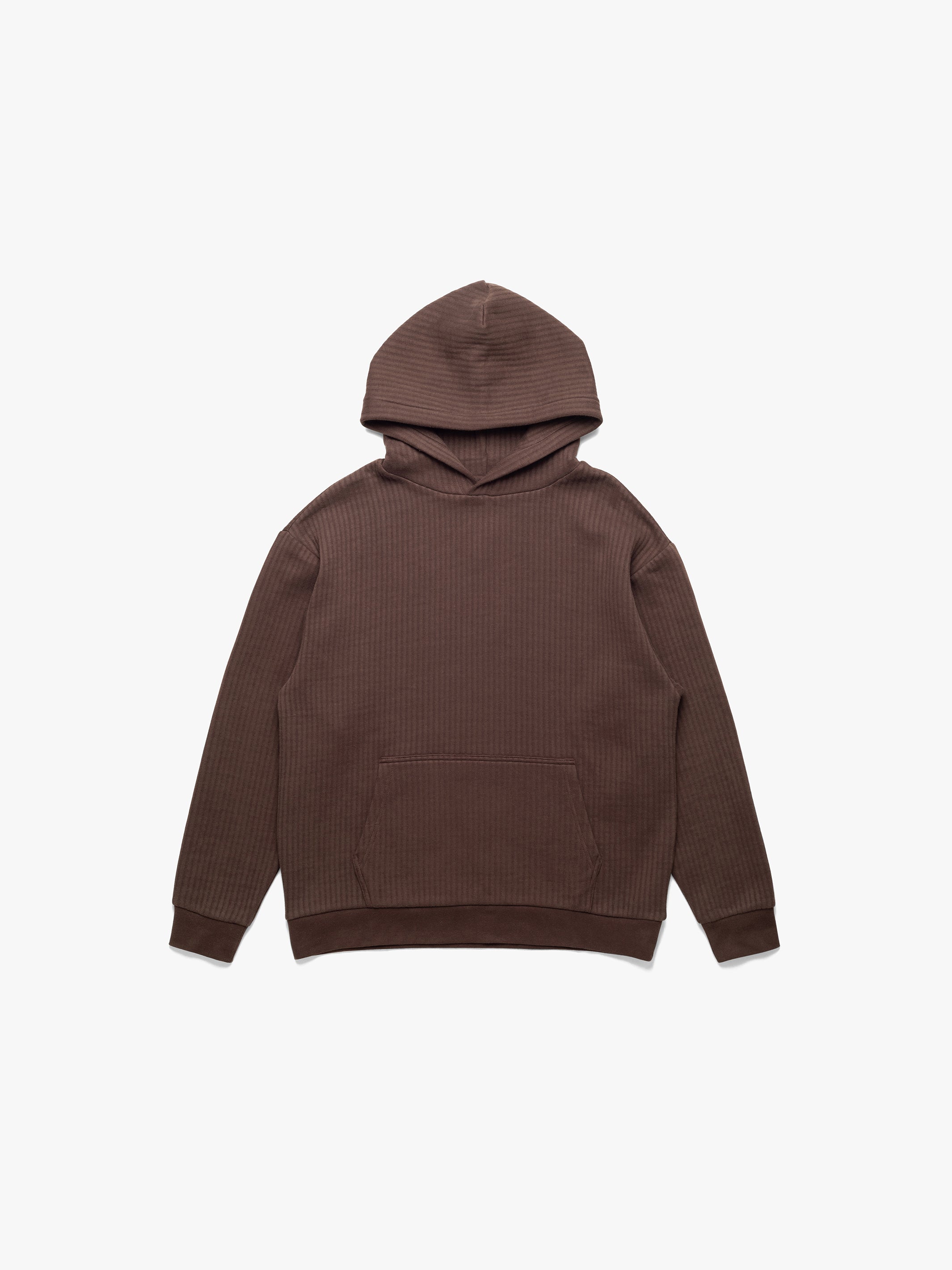 Men's Hooded Sweatshirt In Coffee Bean - BROOKLYN INDUSTRIES