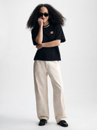 Women's Brooklyn Factory T-Shirt in Black - BROOKLYN INDUSTRIES