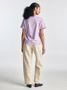 Women's Brooklyn Delivery T-Shirt in Orchid Bloom - BROOKLYN INDUSTRIES