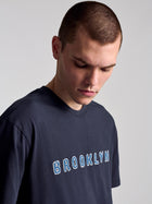 Men's Brooklyn T-Shirt In Total Eclipse - BROOKLYN INDUSTRIES