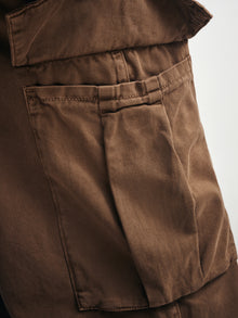 Men's Cargo Pants in Mocha Twill - BROOKLYN INDUSTRIES