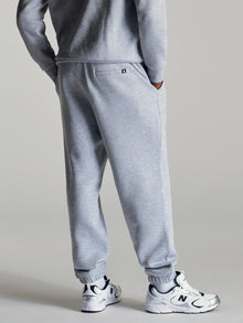 Men's Sweatpants In Grey Melange - BROOKLYN INDUSTRIES