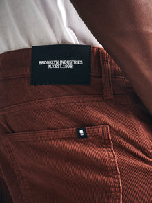 Men's Utility Pants in Potting Soil Cord - BROOKLYN INDUSTRIES