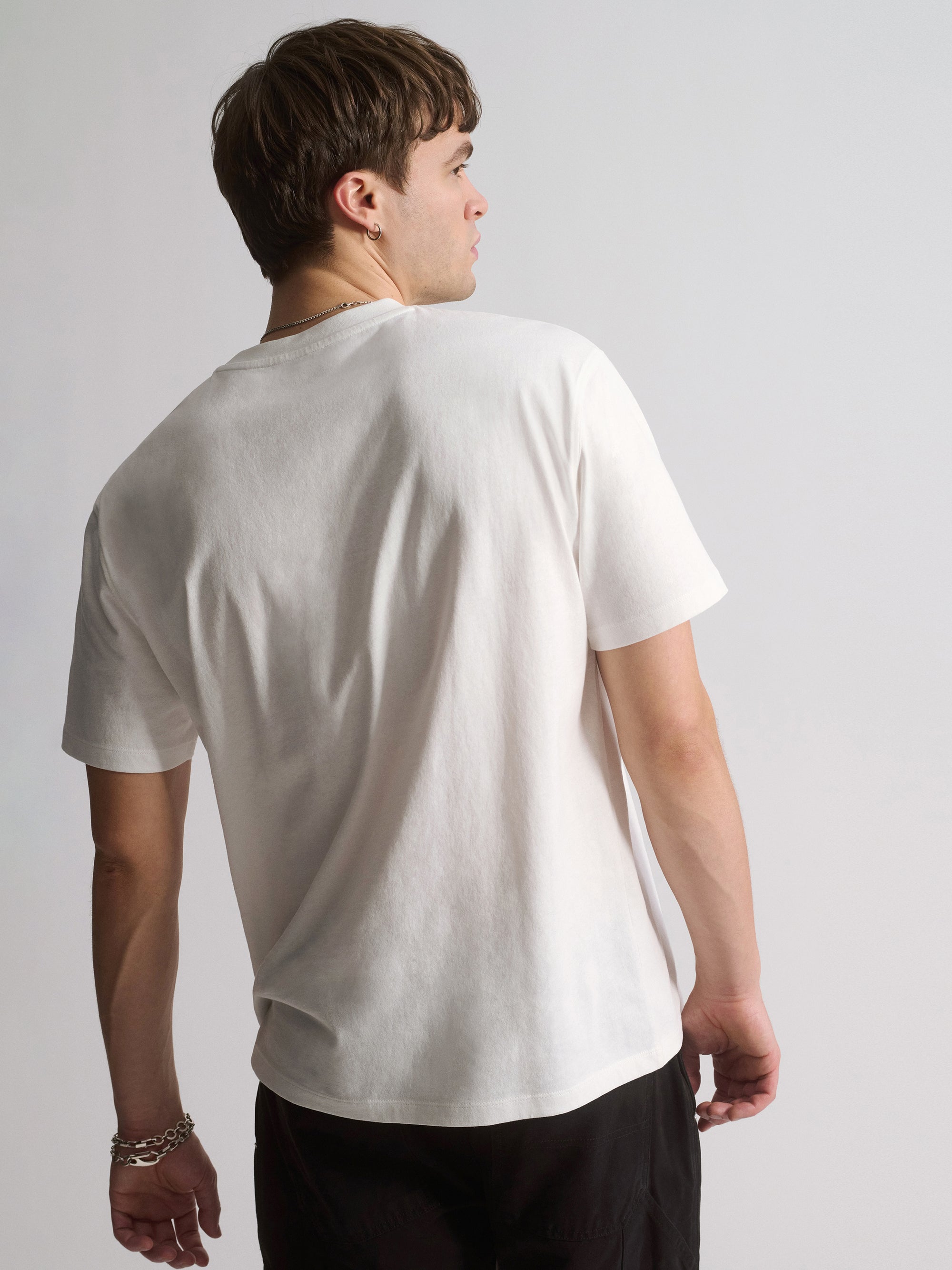 Men's Brooklyn Water Tower T-Shirt In Antique White - BROOKLYN INDUSTRIES