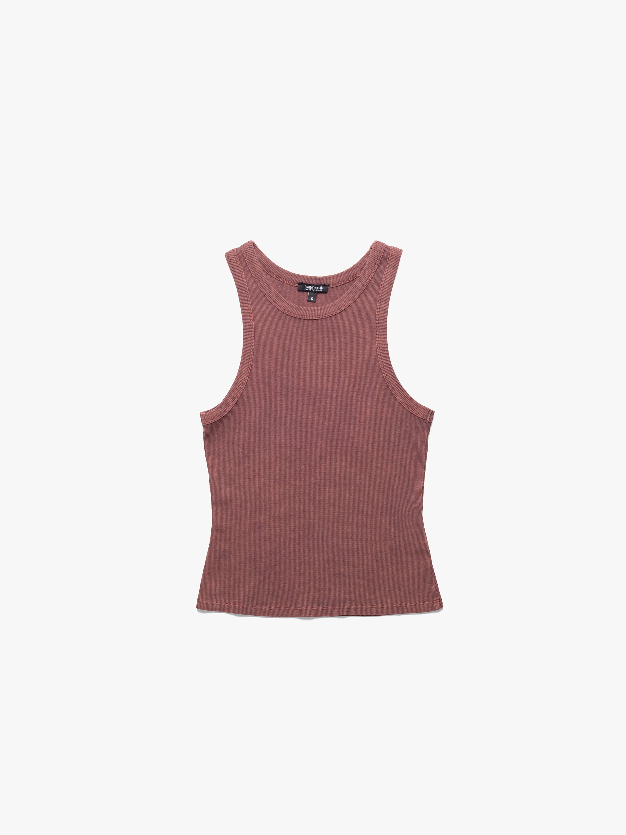 Women's Vintage Tank Top In Brick - BROOKLYN INDUSTRIES