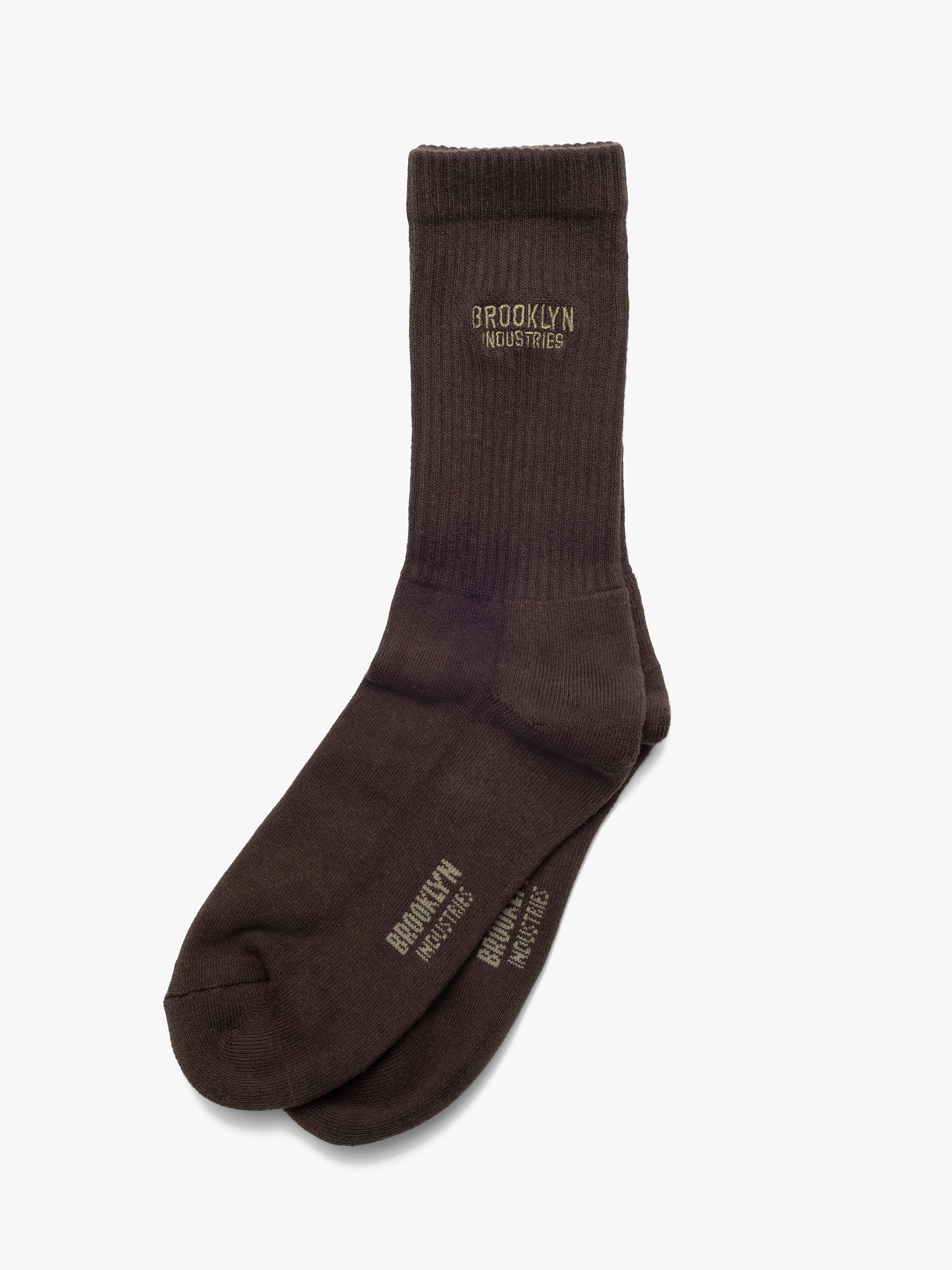 Men's Socket Socks in Black Coffee - BROOKLYN INDUSTRIES