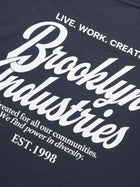 Women's Brooklyn 1998 T-Shirt In Navy - BROOKLYN INDUSTRIES