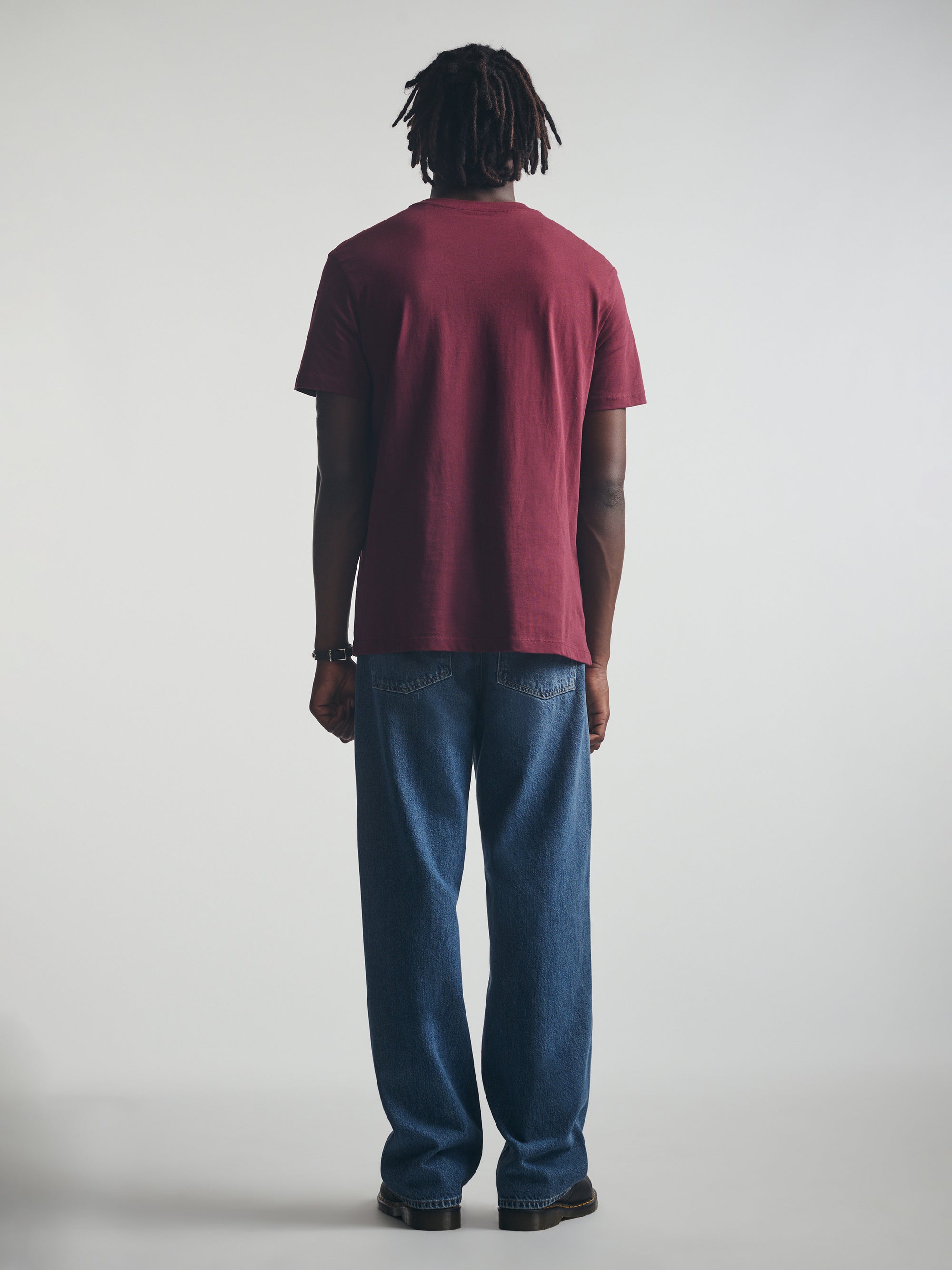 Men's Brooklyn T-Shirt In Windsor Wine