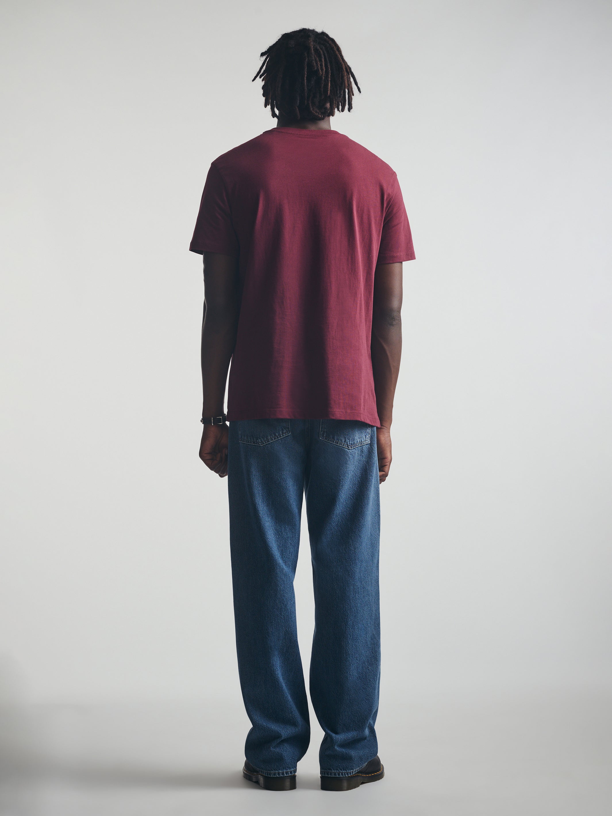 Men's Brooklyn T-Shirt In Windsor Wine