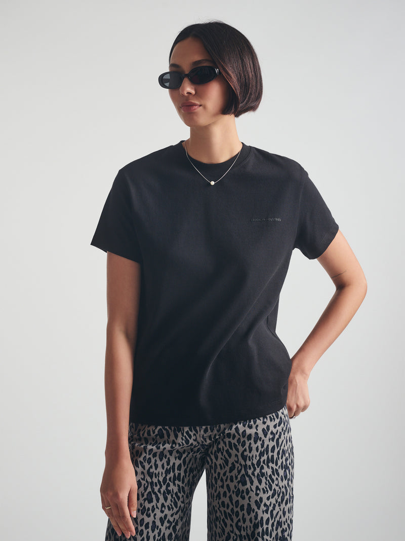 Women's Brooklyn T-Shirt in Black