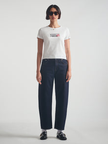 Women's Brooklyn Subway T-Shirt in White - BROOKLYN INDUSTRIES