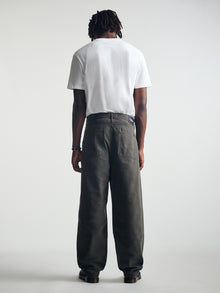 Men's Baggy Pants in British Khaki Canvas - BROOKLYN INDUSTRIES