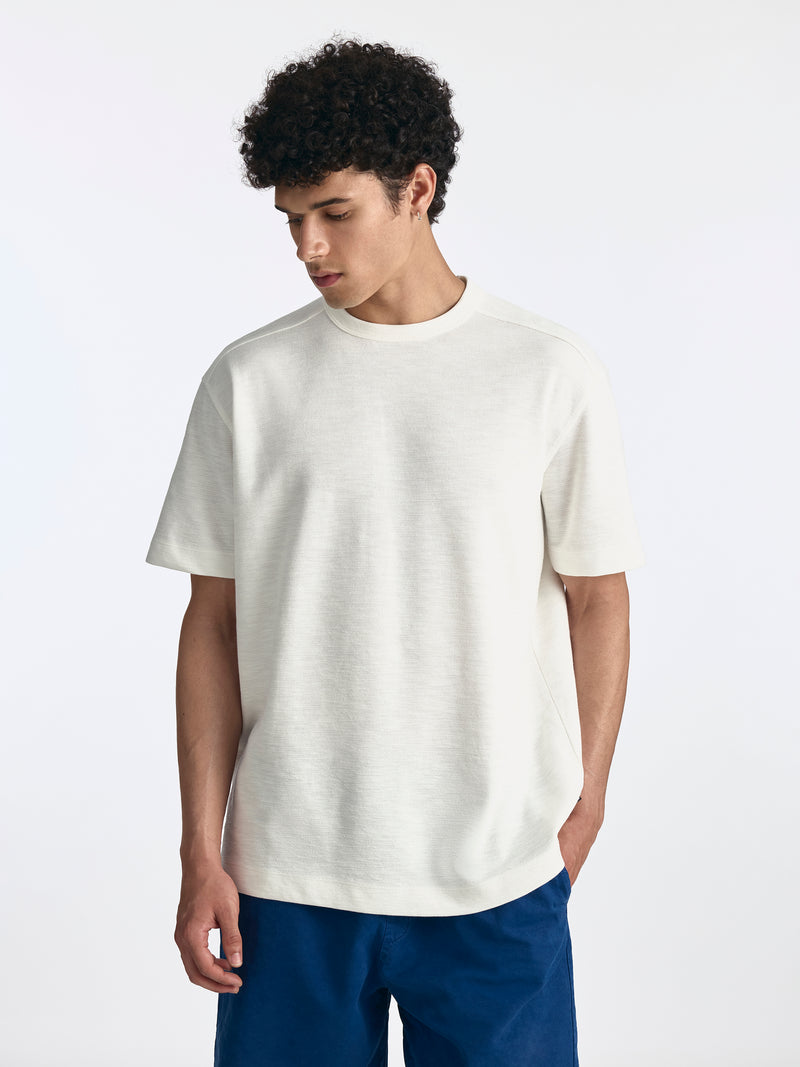 Men's Basic T-Shirt in Coconut Milk - BROOKLYN INDUSTRIES