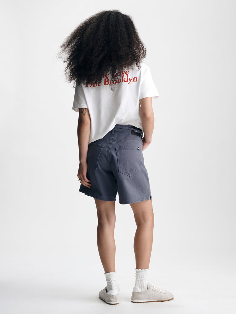 Women's Morgan Shorts in Folkstone Colored Denim - BROOKLYN INDUSTRIES