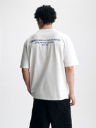 Men's Live Work Create T-Shirt in White Onyx - BROOKLYN INDUSTRIES