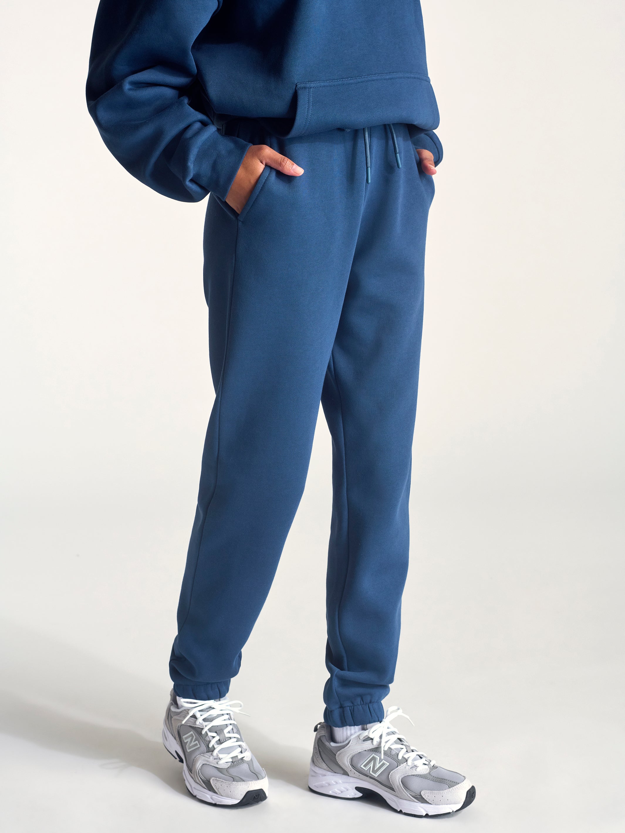 Women's Morgan Sweatpants In Dark Denim - BROOKLYN INDUSTRIES