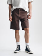 Men's Graham Cargo Shorts in French Roast Colored Parachute - BROOKLYN INDUSTRIES