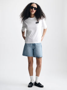 Women's City Rhythm T-Shirt in White - BROOKLYN INDUSTRIES