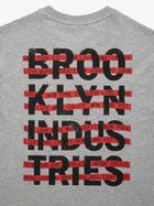 Men's Live Work Create T-Shirt in Mid Grey Melange