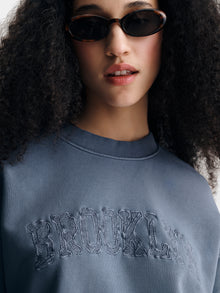 Women's Brooklyn Sweatshirt in Folkstone - BROOKLYN INDUSTRIES