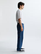 Men's Williamsburg Carpenter Jeans in Dark Blue Denim - BROOKLYN INDUSTRIES