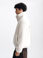 Men's Brooklyn Sherpa Jacket in Silver Birch - BROOKLYN INDUSTRIES