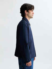 Men's Logo Coaches Jacket in Navy Blazer - BROOKLYN INDUSTRIES