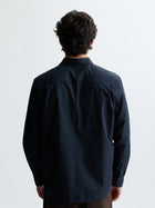 Men's Long Sleeve Pocket Shirt in Vulcan - BROOKLYN INDUSTRIES