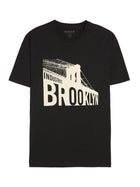 Men's Brooklyn Bridge T-shirt in Jet Black - BROOKLYN INDUSTRIES