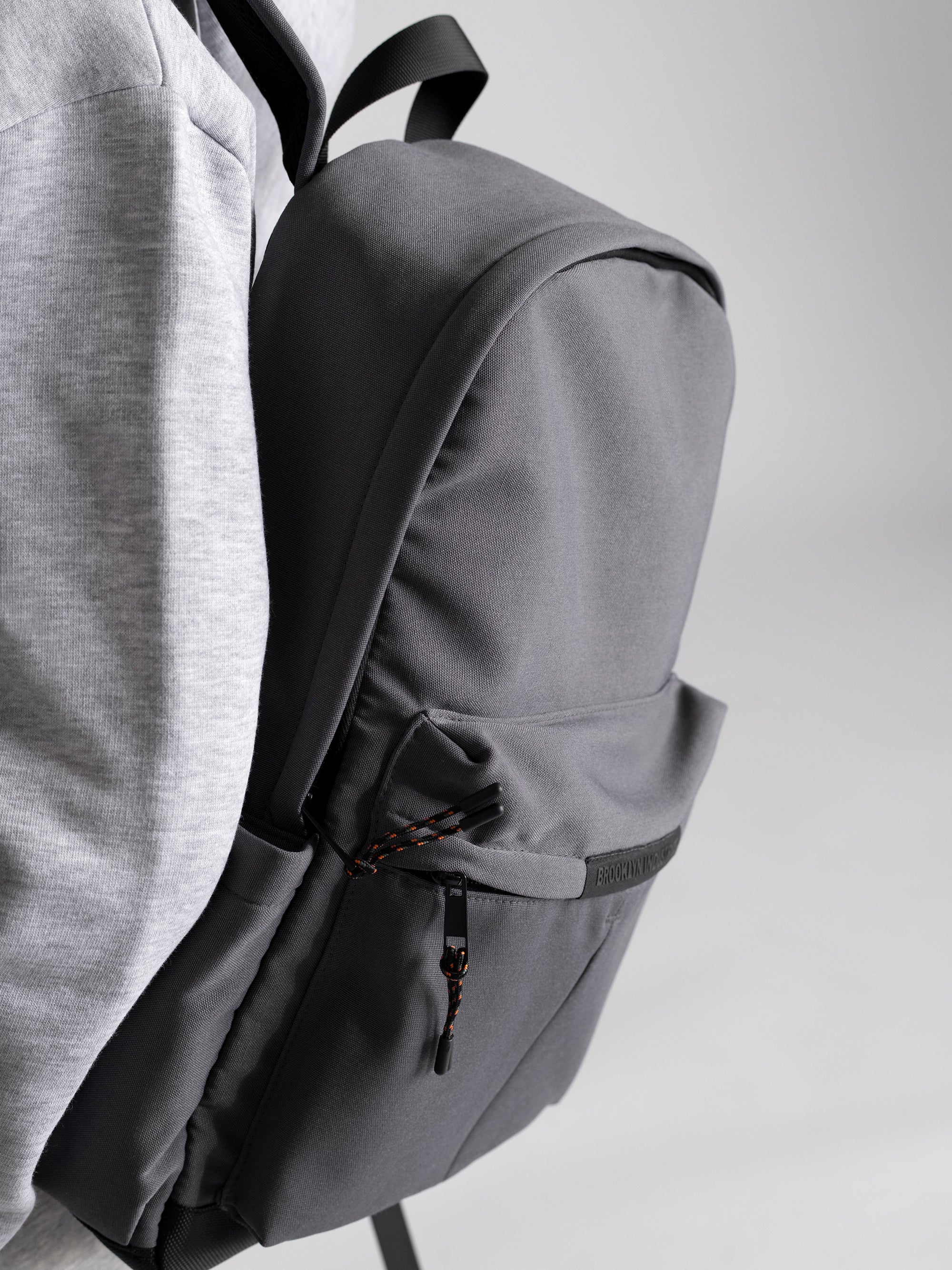 Backpack in Dark Grey - BROOKLYN INDUSTRIES