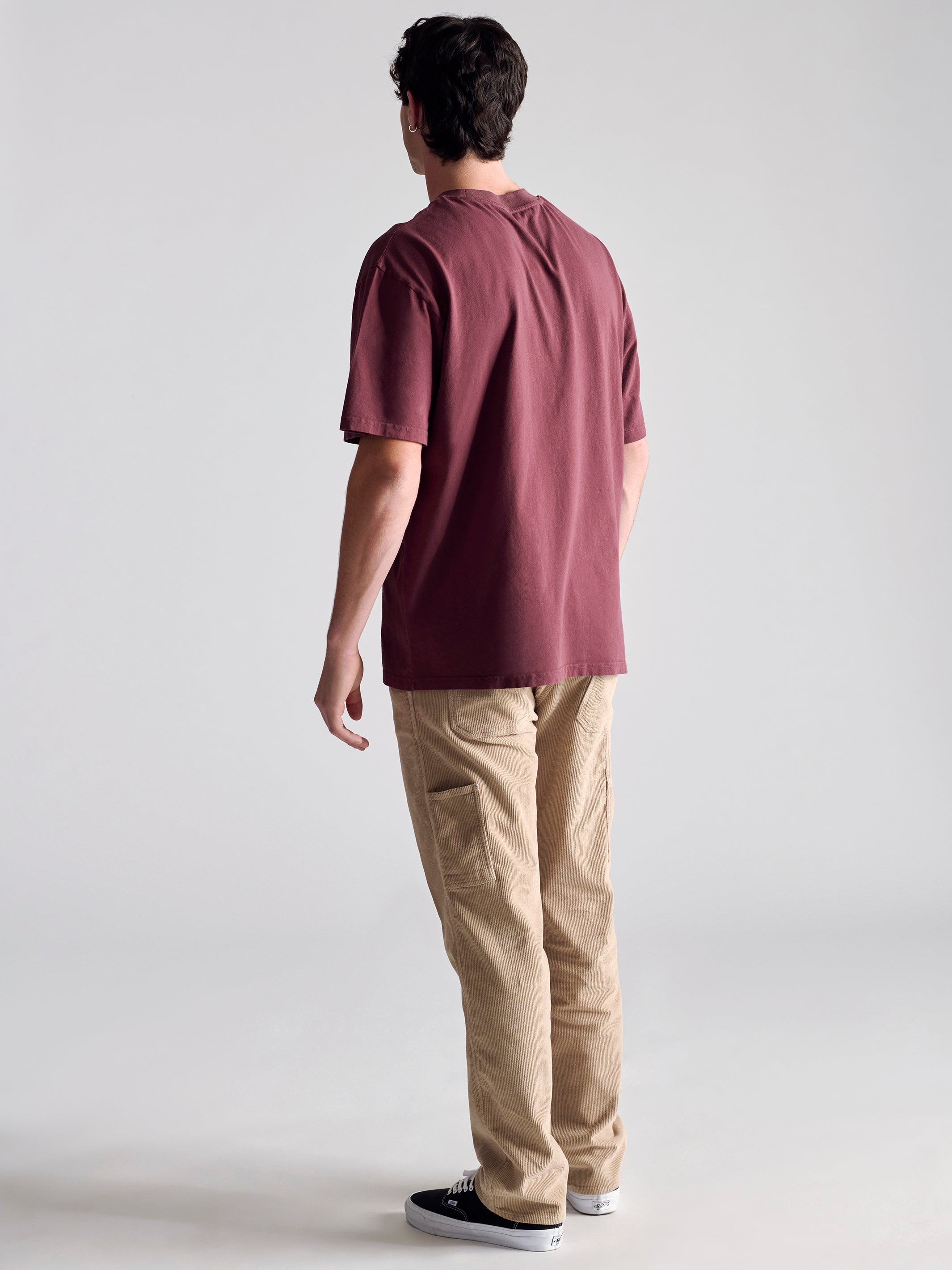 Men's BKI 1998 T-Shirt In Red Mahogany - BROOKLYN INDUSTRIES