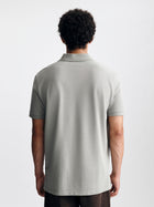 Men's Logo Polo T-Shirt in Shadow - BROOKLYN INDUSTRIES