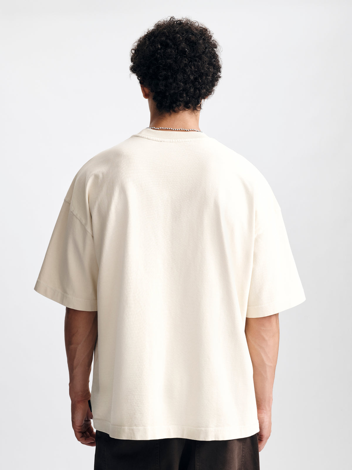 Men's Oversized Brooklyn T-Shirt in Summer Sand - BROOKLYN INDUSTRIES