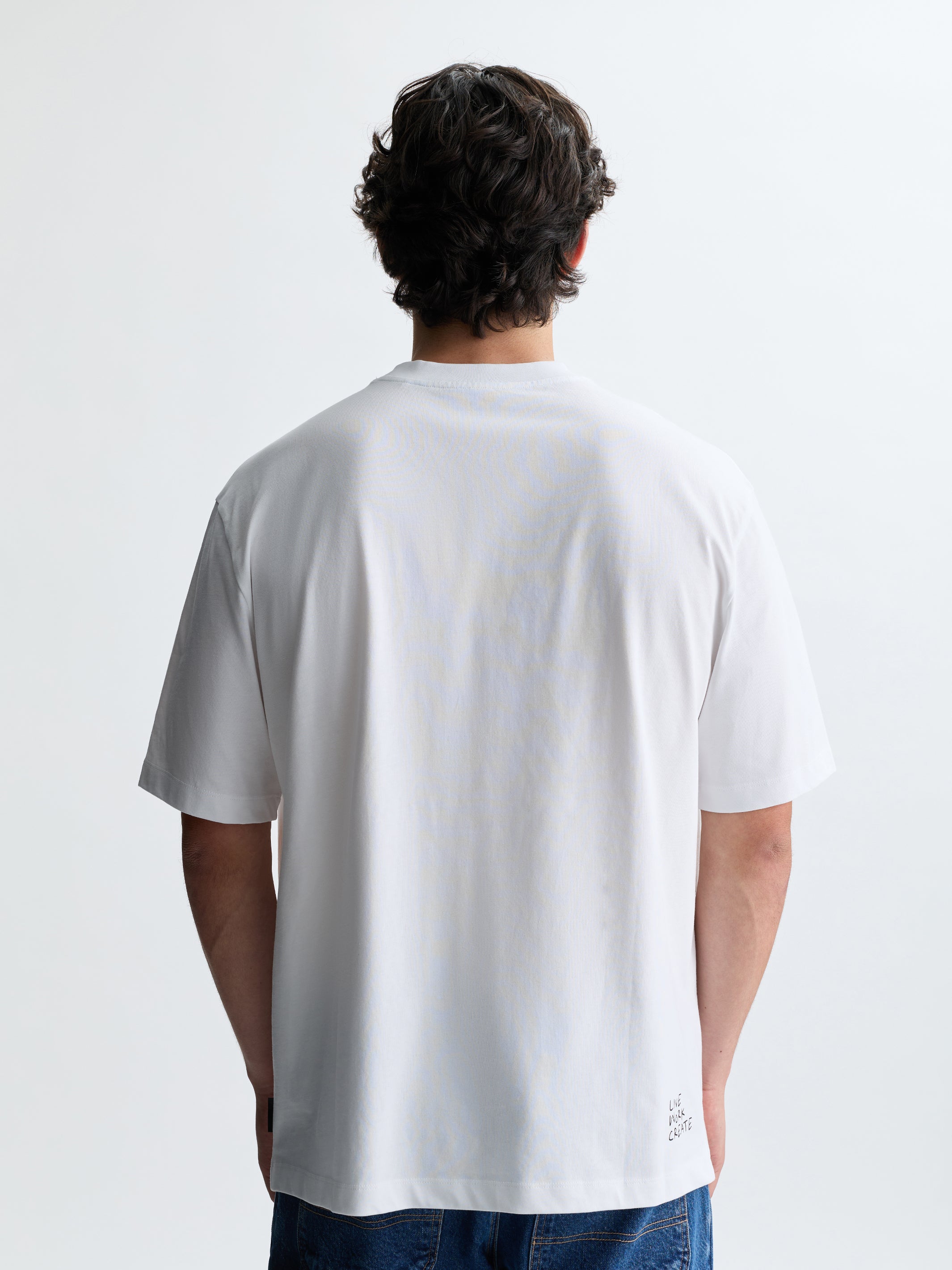 Men's BKLYN Records T-Shirt in White - BROOKLYN INDUSTRIES