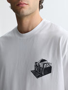 Men's BKLYN Records T-Shirt in White - BROOKLYN INDUSTRIES