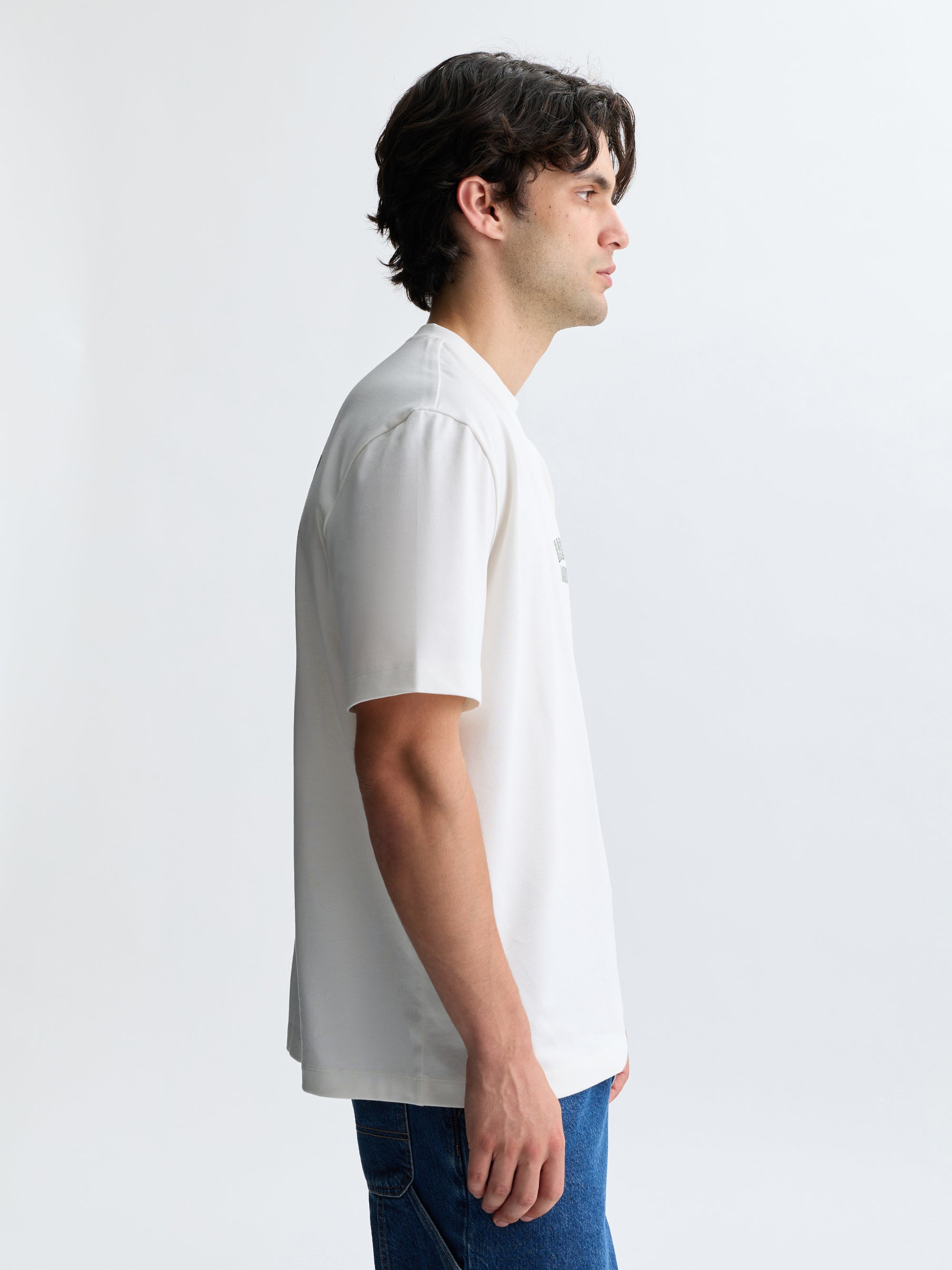 Men's Water Tower T-Shirt in Antique White - BROOKLYN INDUSTRIES