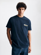 Men's Seeking the Positive T-Shirt in Naval Academy - BROOKLYN INDUSTRIES