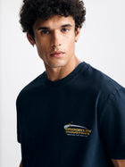 Men's Seeking the Positive T-Shirt in Naval Academy - BROOKLYN INDUSTRIES