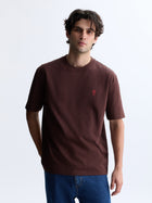 Men's Water Tower Logo T-Shirt in Chicory Coffee - BROOKLYN INDUSTRIES