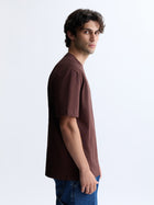 Men's Water Tower Logo T-Shirt in Chicory Coffee - BROOKLYN INDUSTRIES