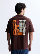 Men's Water Tower Logo T-Shirt in Chicory Coffee - BROOKLYN INDUSTRIES