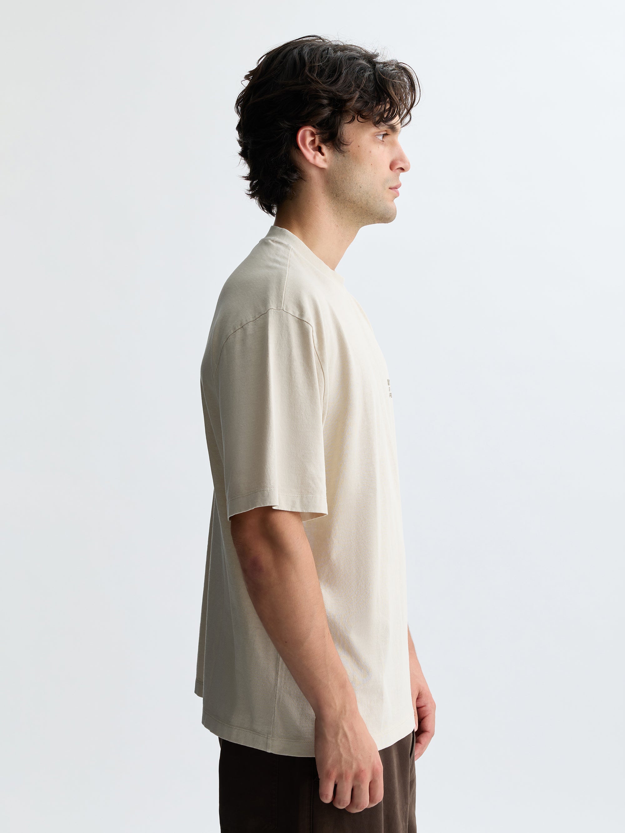 Men's Art Supplies T-Shirt in Summer Sand - BROOKLYN INDUSTRIES