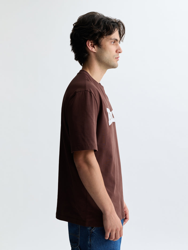 Men's Brooklyn T-Shirt in Chicory Coffee - BROOKLYN INDUSTRIES