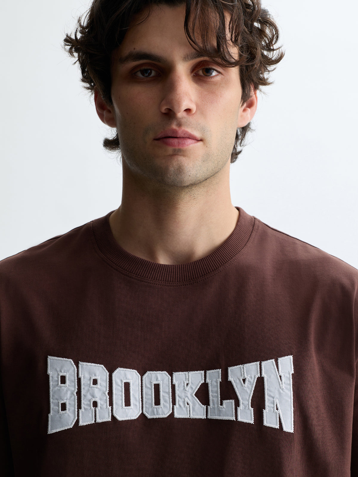 Men's Brooklyn T-Shirt in Chicory Coffee - BROOKLYN INDUSTRIES