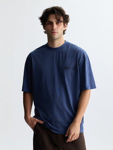 Men's Daily Brew T-Shirt in Naval Academy - BROOKLYN INDUSTRIES