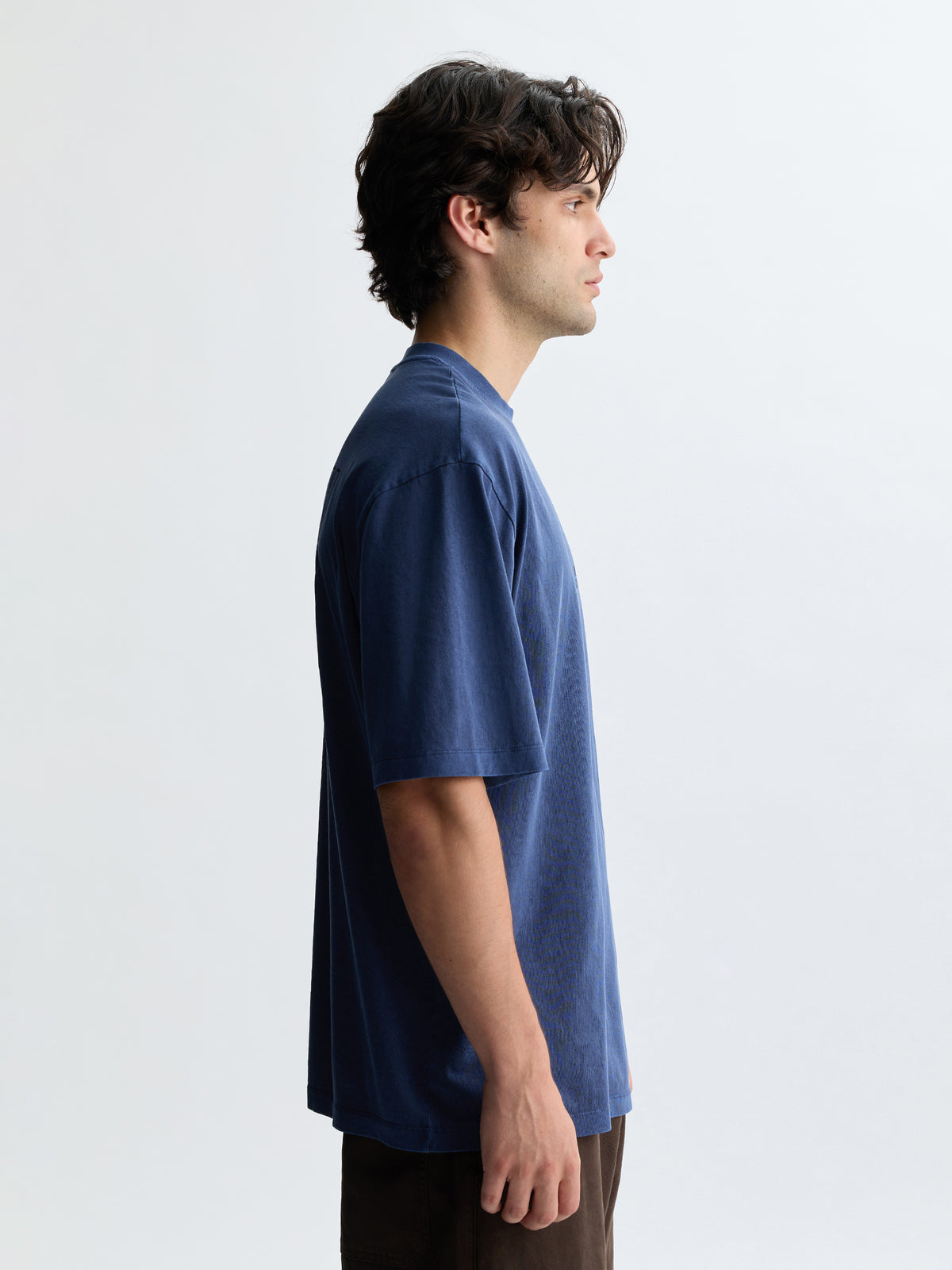 Men's Daily Brew T-Shirt in Naval Academy - BROOKLYN INDUSTRIES