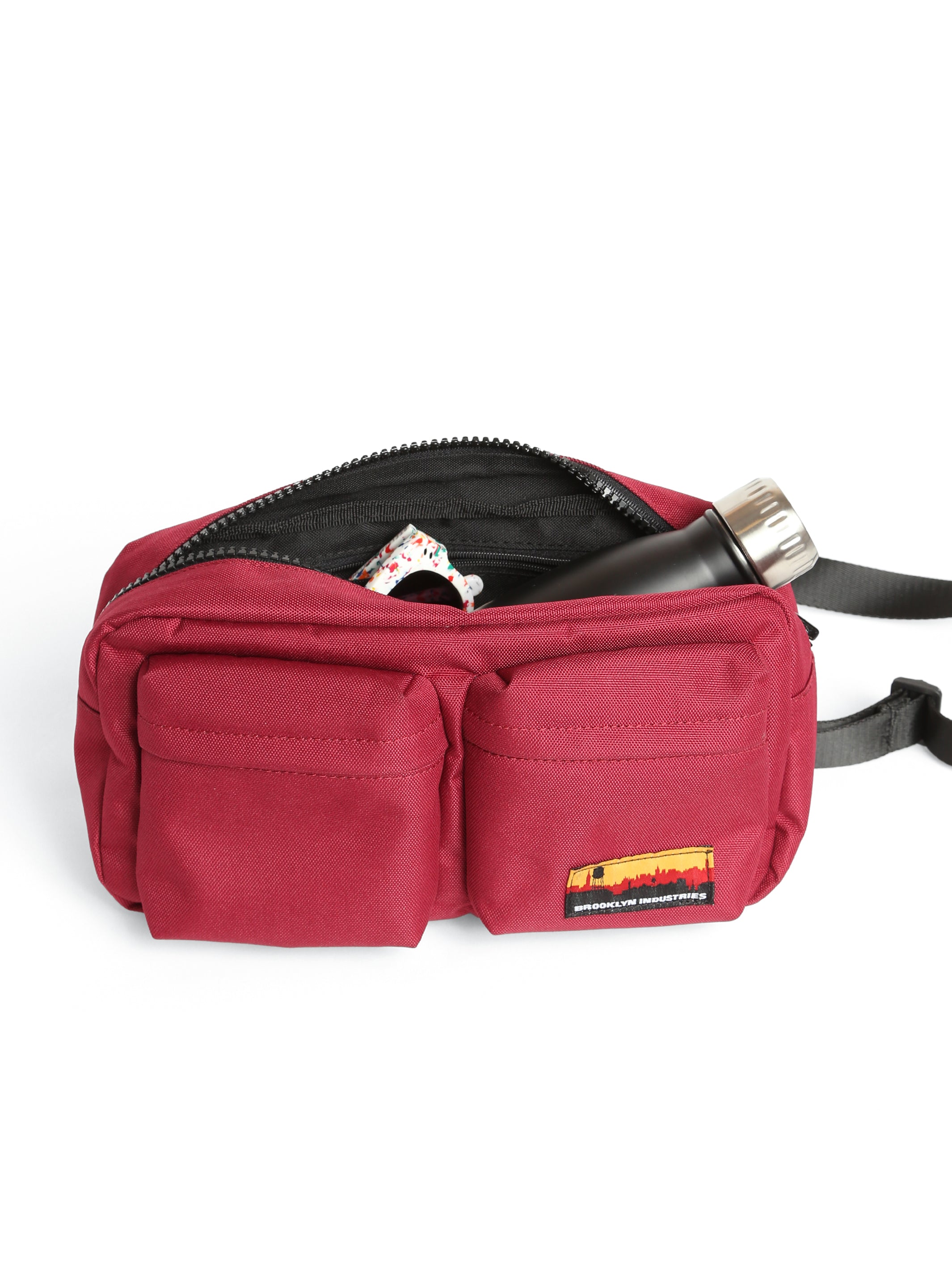 Fanny Pack in Burgundy - BROOKLYN INDUSTRIES