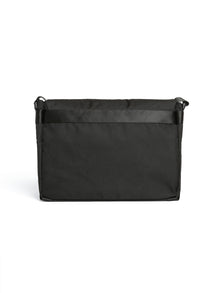 Crossbody Biker Messenger Bag in Black - BROOKLYN INDUSTRIES